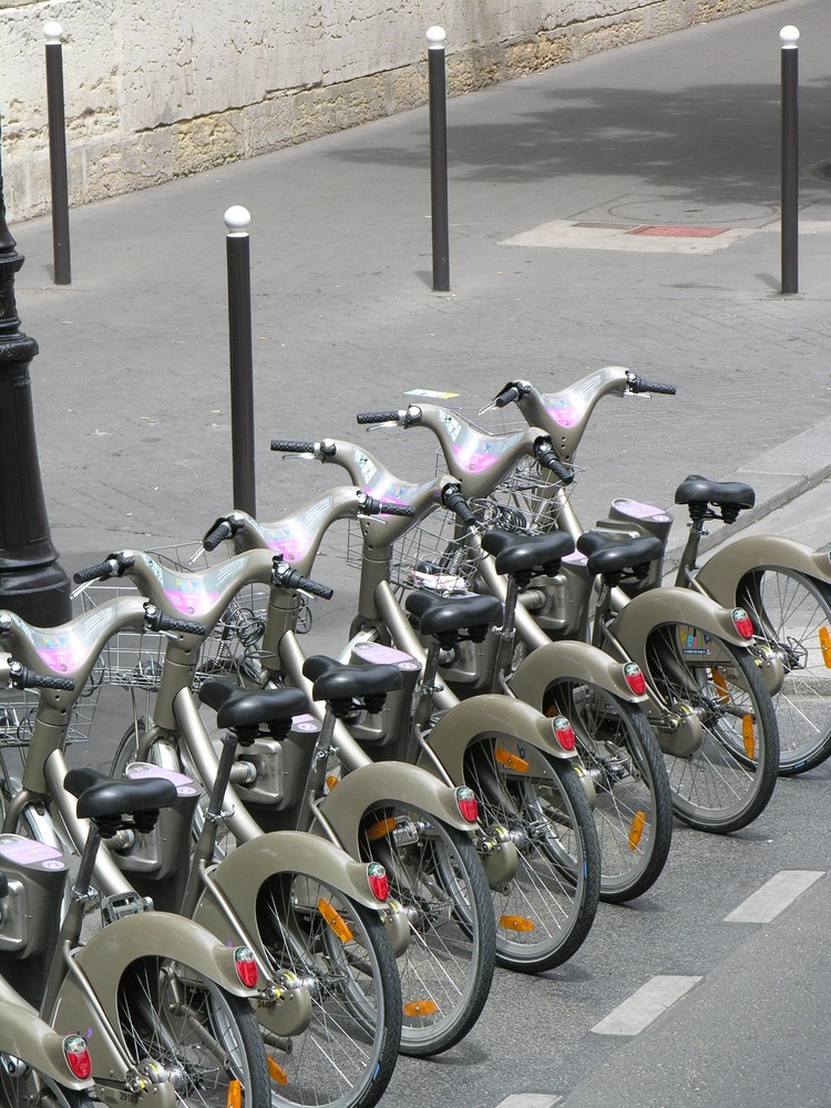 Französische Fahrräder