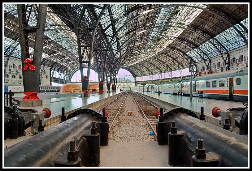 Französischer Bahnhof Barcelona