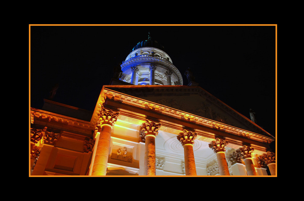 Französischer Dom am Gendarmenmarkt "Festival of Lights 2008"