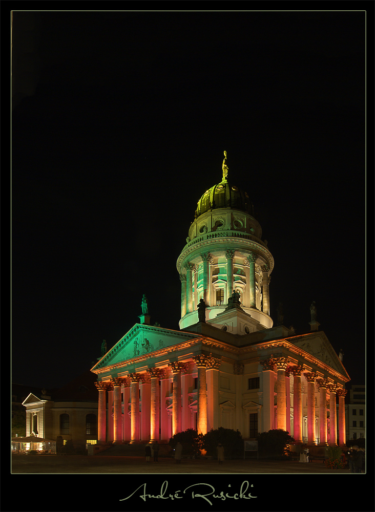 Französischer Dom @ Festival Of Lights 2010 | HDR