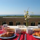 Französisches Frühstück mit Ausblick