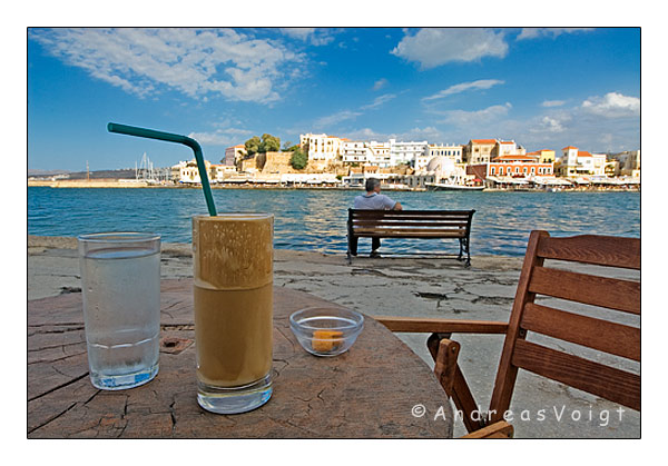 Frappe in Chania