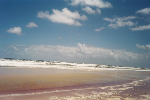 Fraser Island-Farben des Ufers