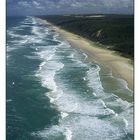 Fraser Island from the air