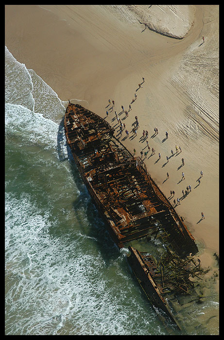 Fraser Island Maheno Wrack