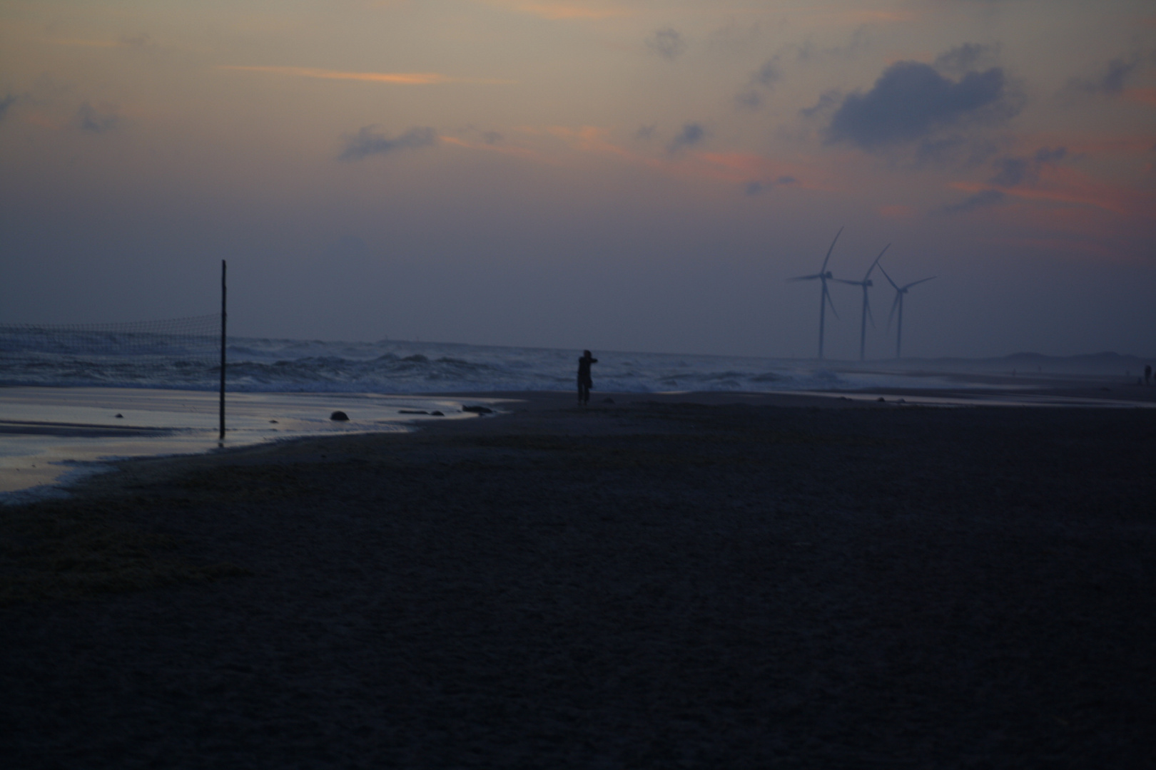 Frau am Meer