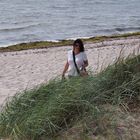 Frau am Meer