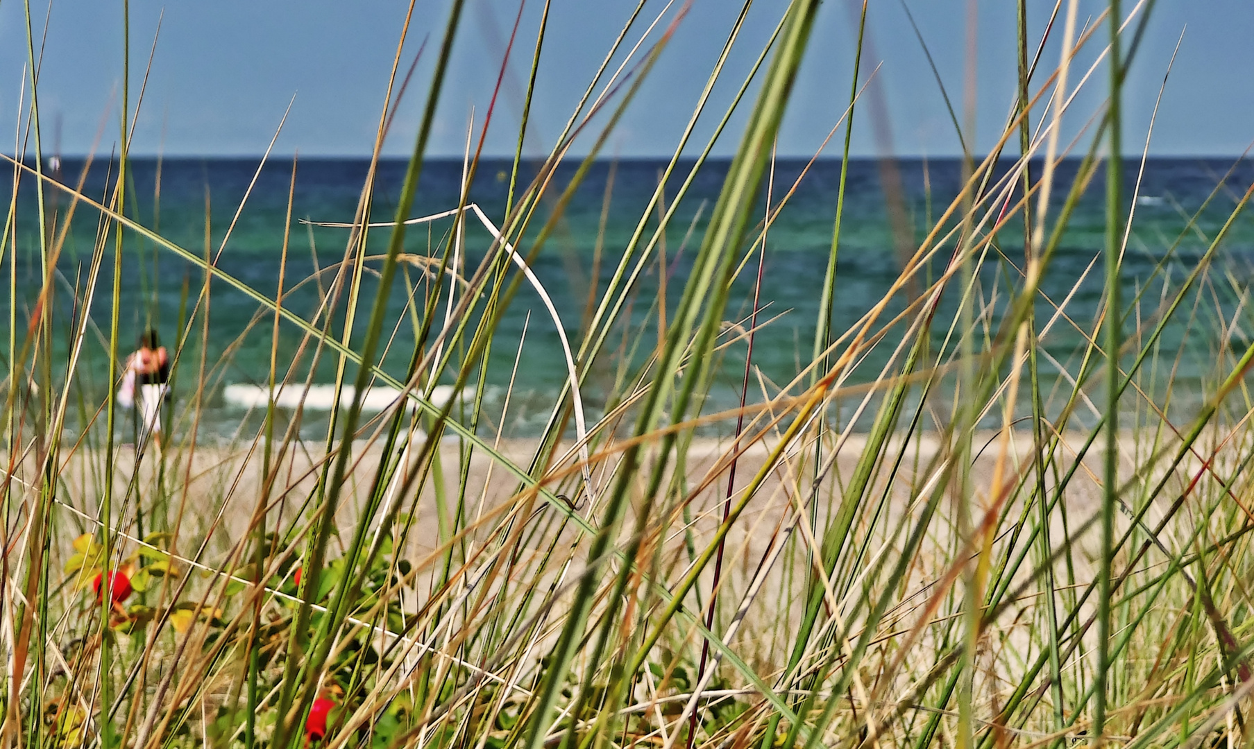 Frau am Meer