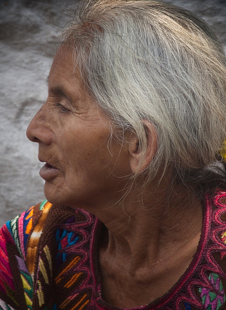 Frau aus Guatemala