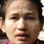 Frau aus Myanmar