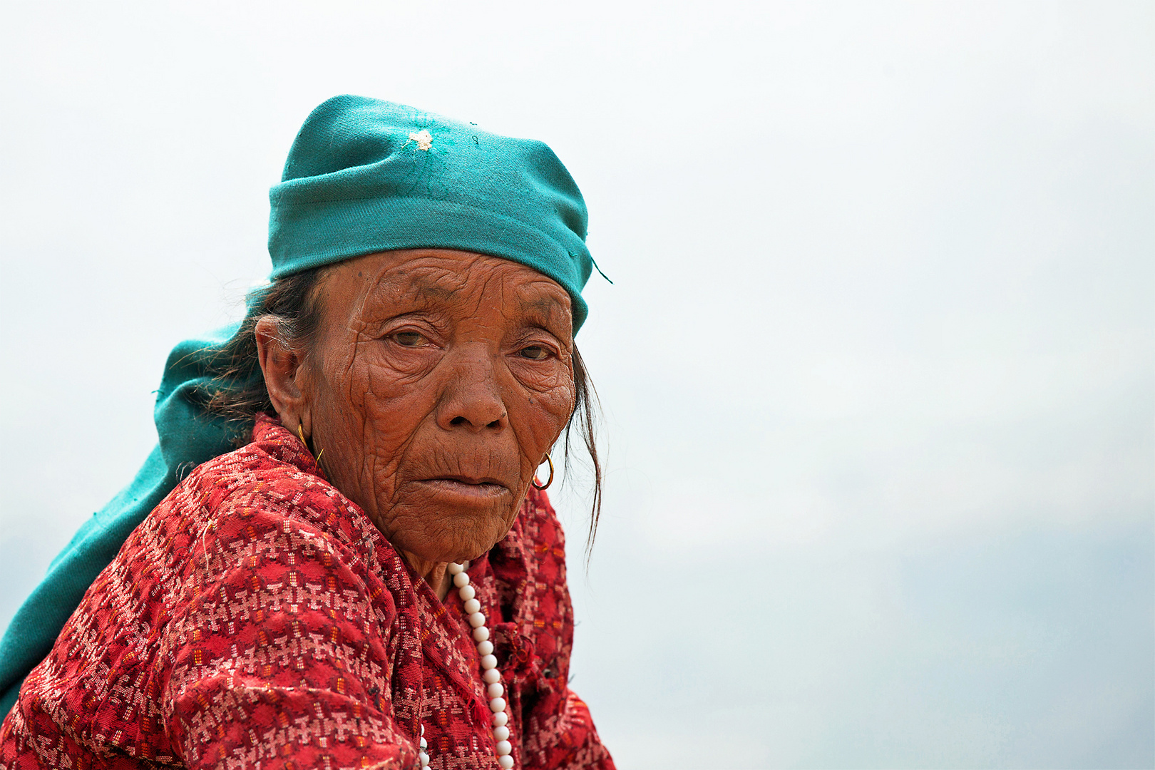 Frau aus Nagarkot