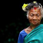 Frau aus Nepal
