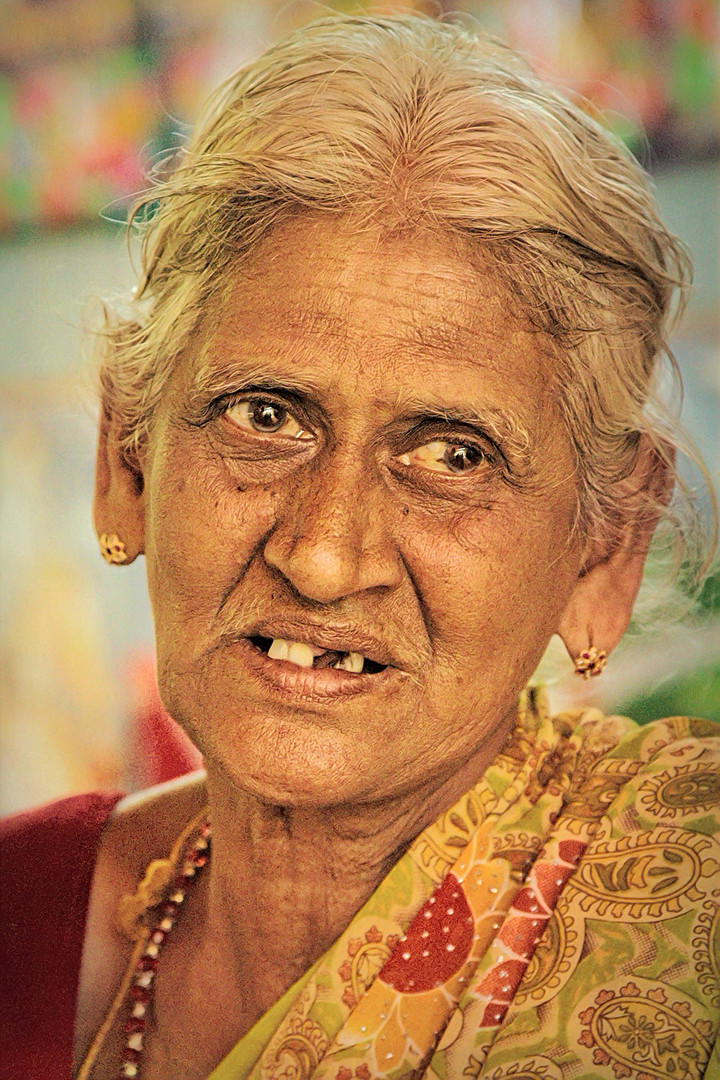 Frau aus Sri Lanka