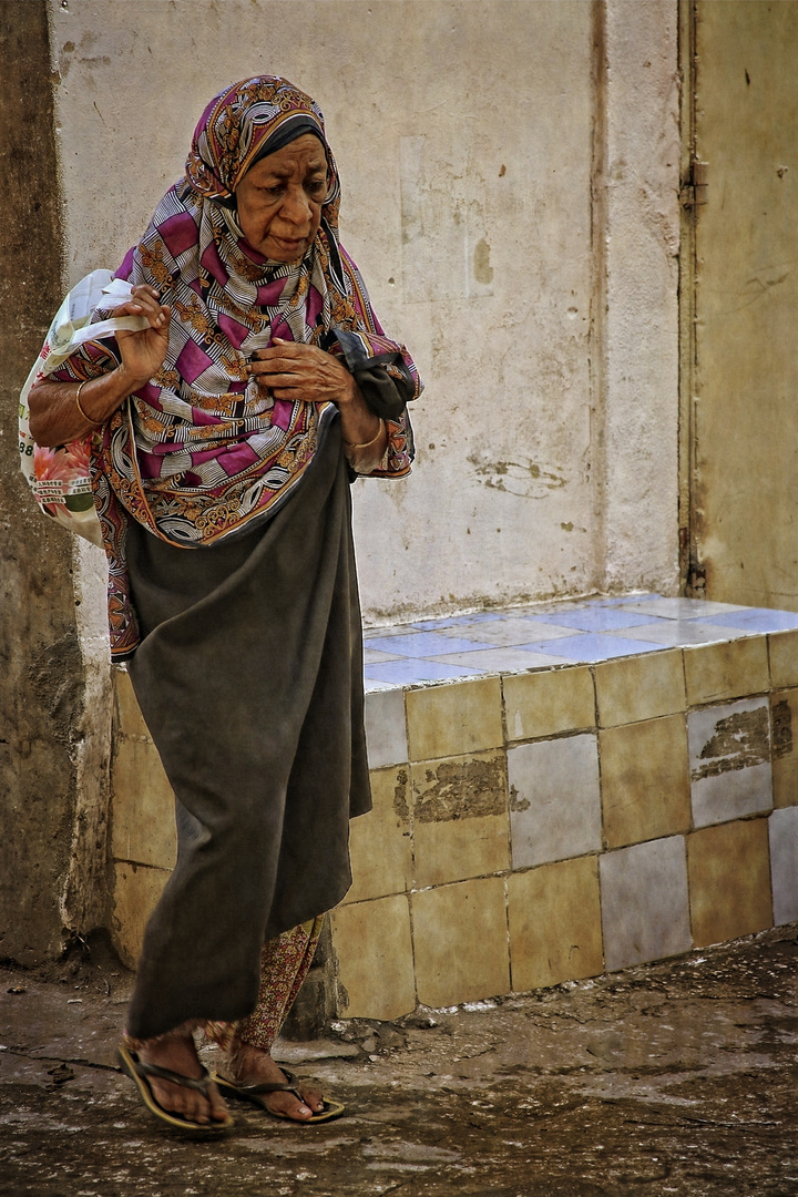 Frau aus Zanzibar