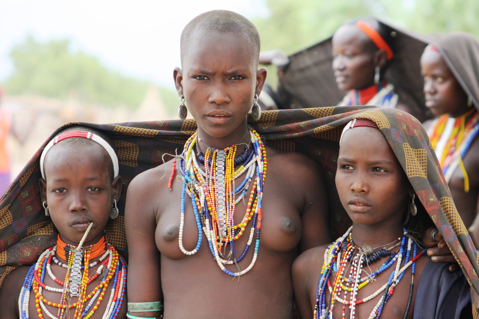 Frau des Stammes der Benna-Oromo