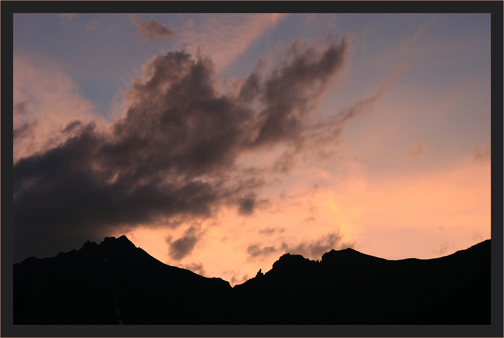 Frau Hitt in Abendstimmung