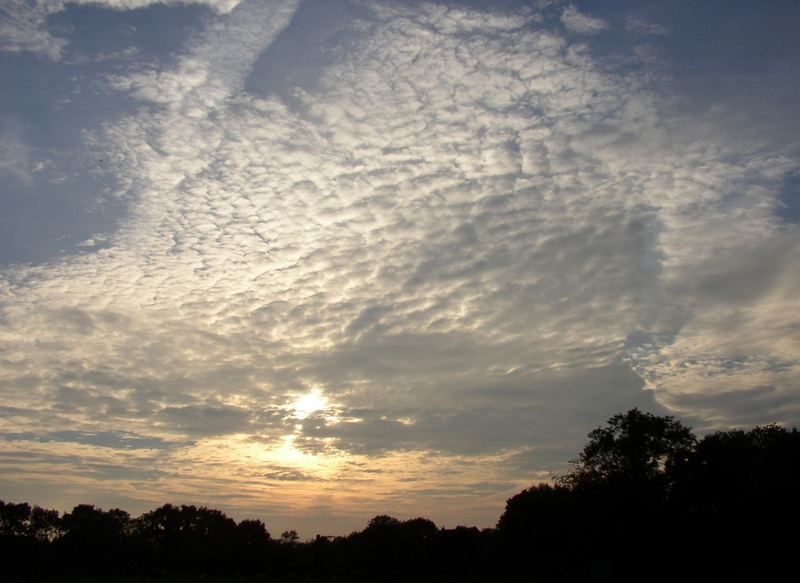 Frau Holles Wolken - Bett?