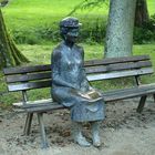 Frau im Park