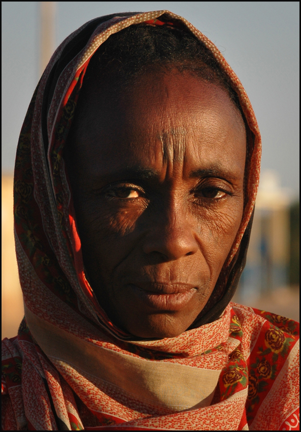 Frau in Agadez