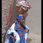 Frau in Djenne