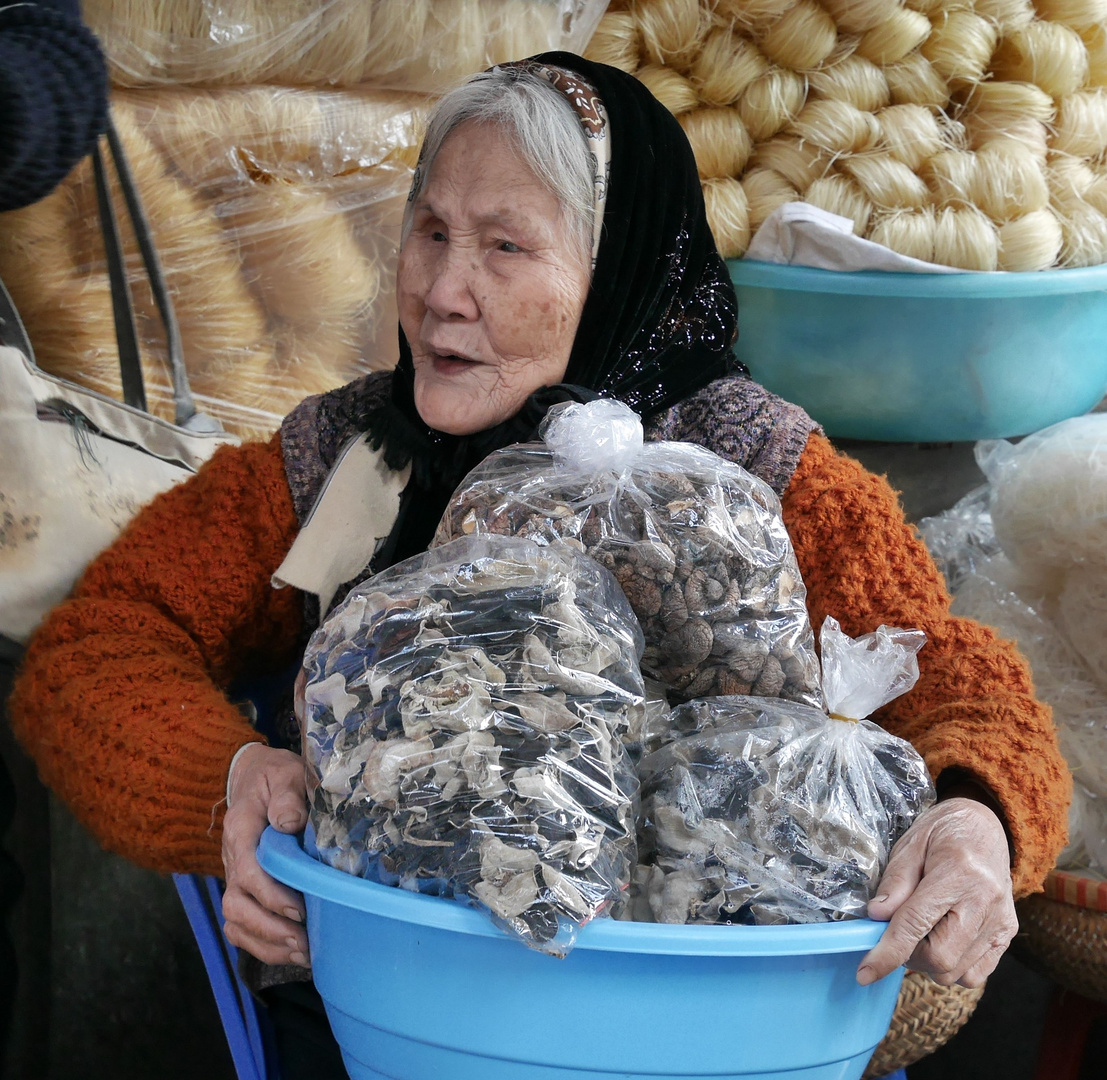 Frau in Hanoi