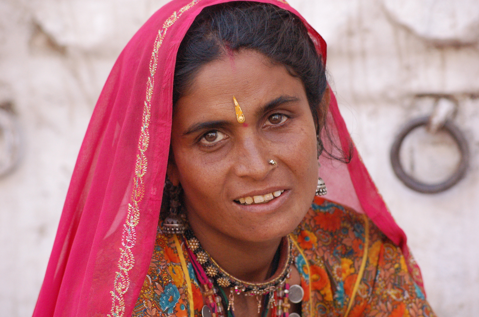 Frau in Indien