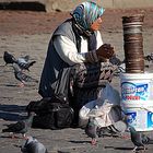 Frau in Istanbul