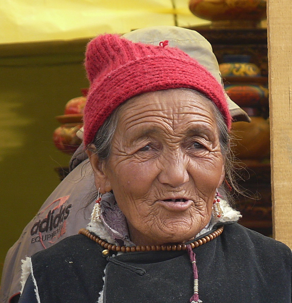 Frau in Ladakh 1