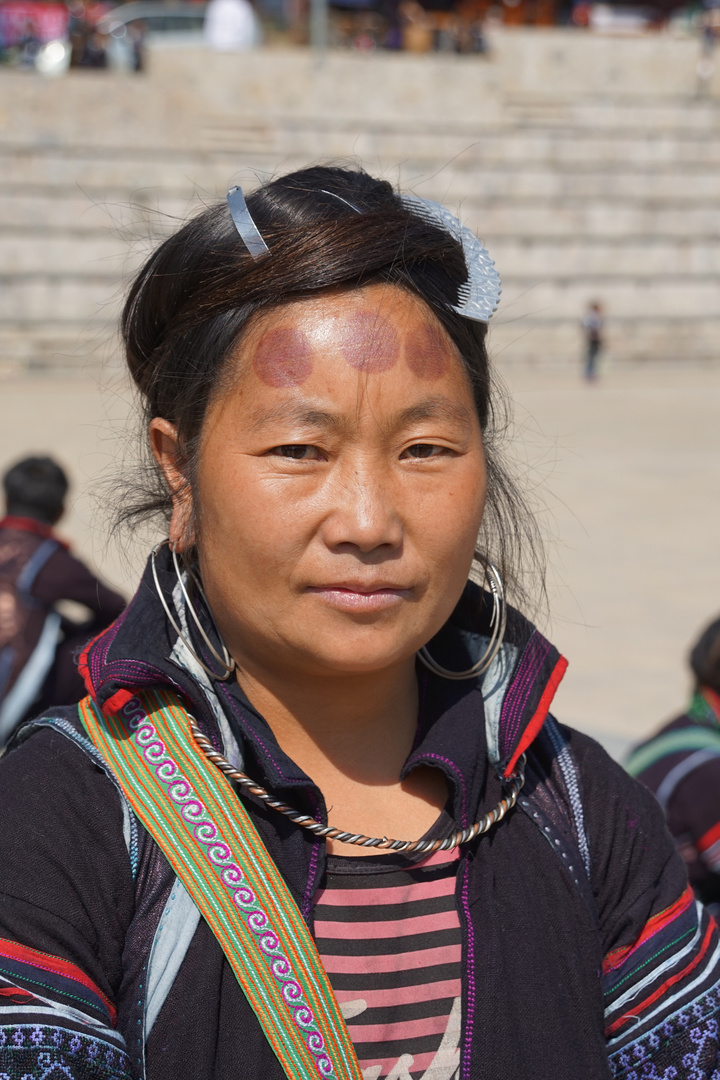 Frau in Sapa,