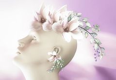 Frau Magnolie blickt nun in den Frühling!