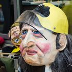 Frau Merkel an der Basler Fasnacht