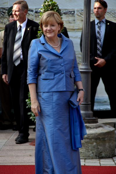 Frau Merkel in Bayreuth