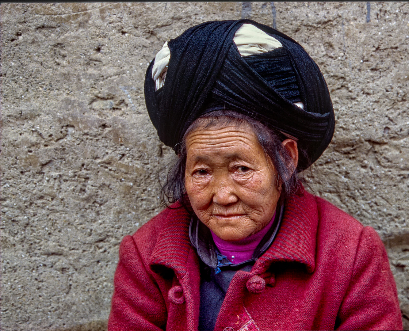 Frau mit Turban