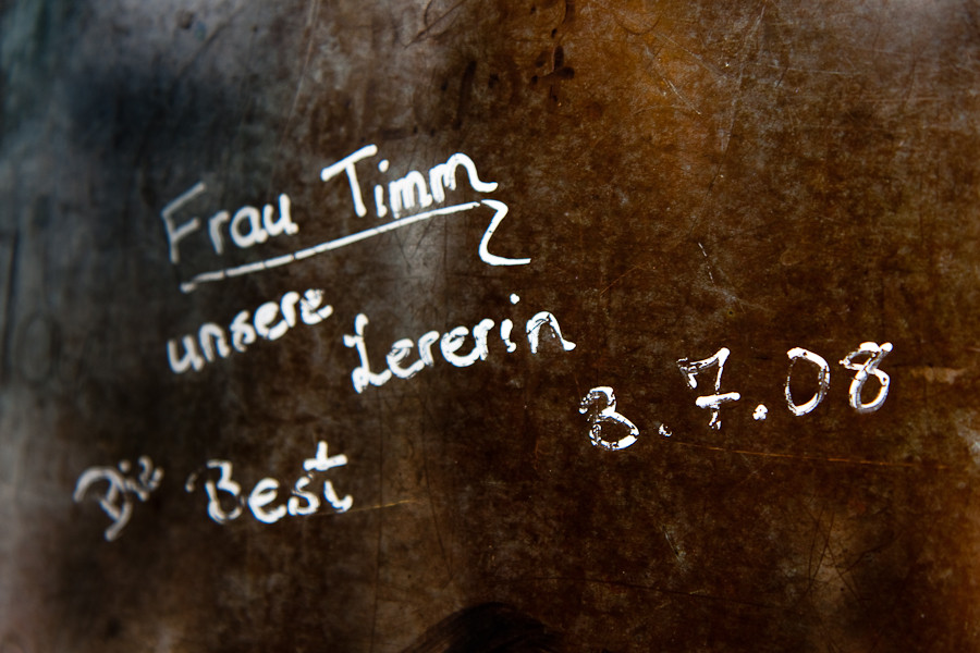 "Frau Timm - Unsere Lererin - Die Best"