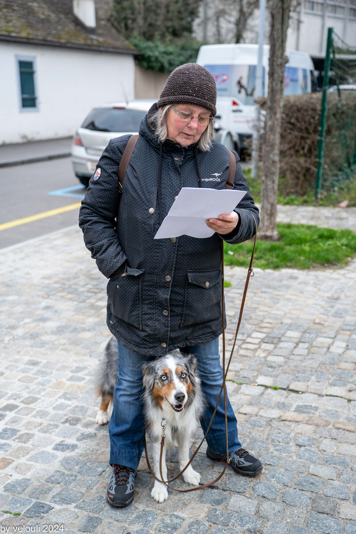 Frau und Hund 72