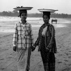 Frauen am Strand