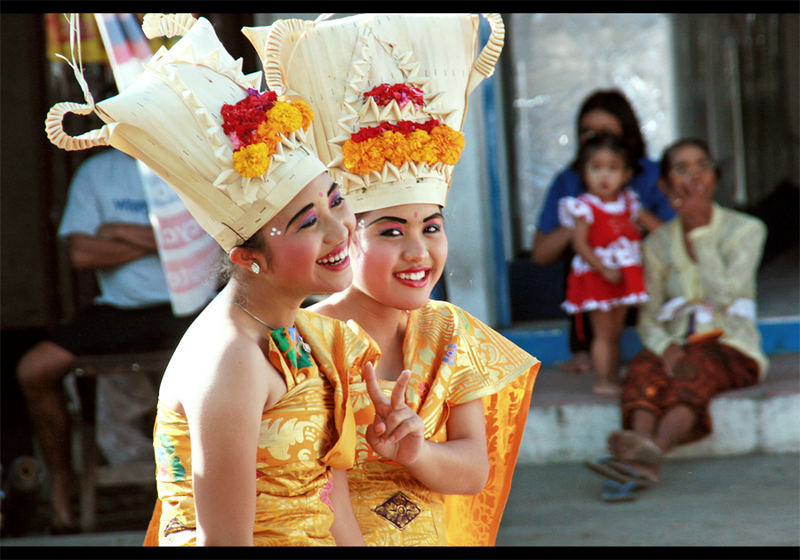 Frauen auf Bali