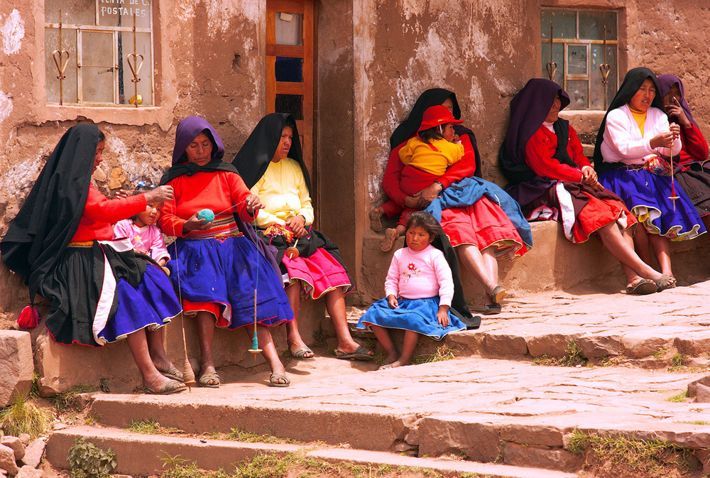 Frauen auf der Insel Taquile