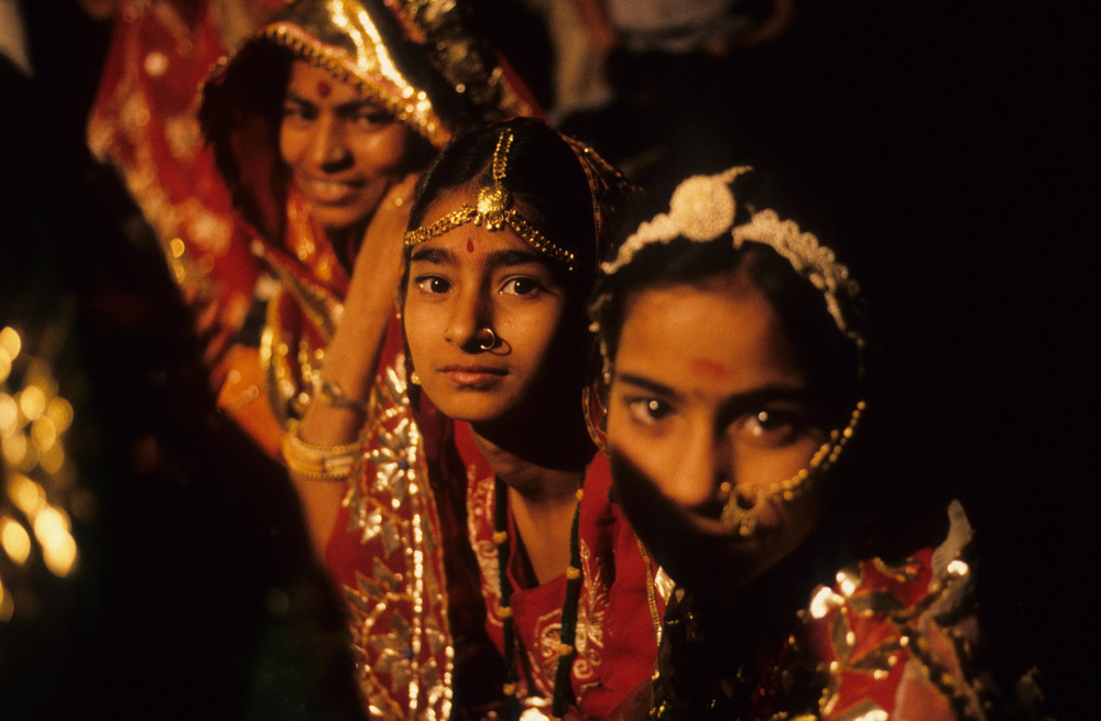 Frauen aus Rajasthan Indien