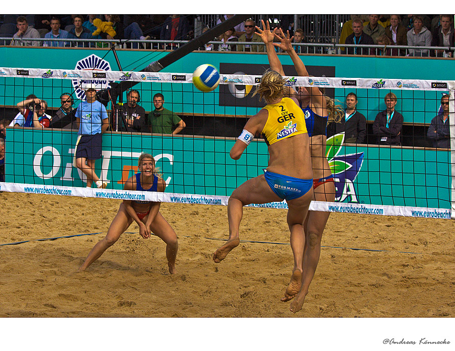 Frauen-Beachvolleyball: Nestea European Championship in HH