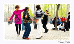 Frauen beim Tanz im Park - Peking