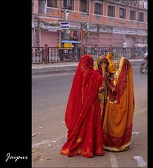 Frauen in Jaipur
