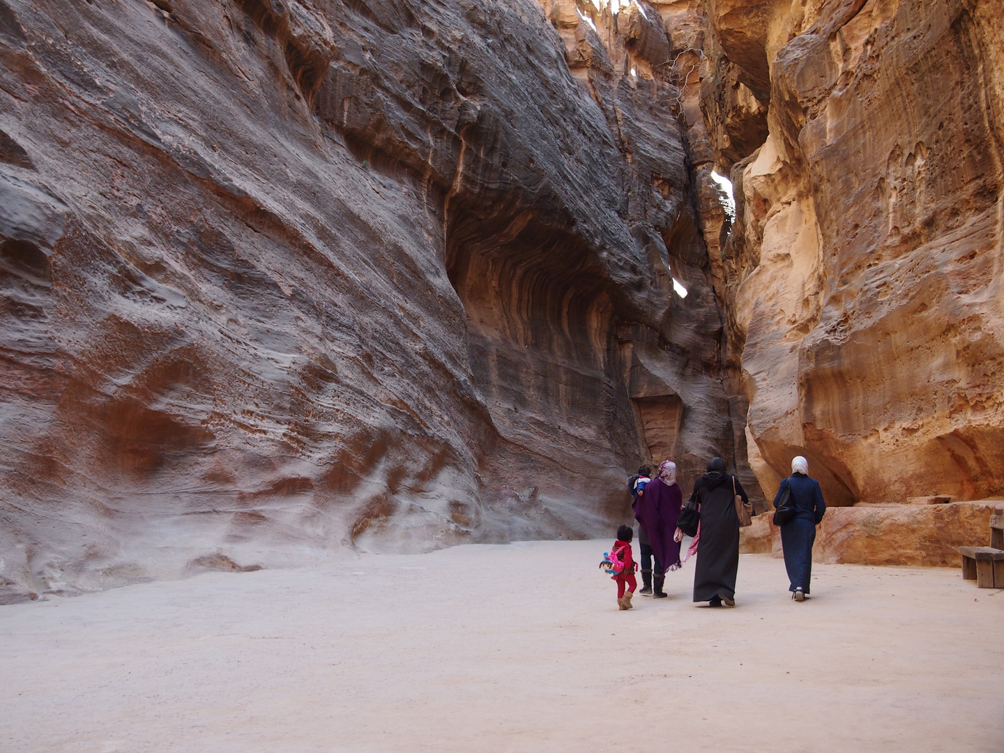 Frauen in Petra
