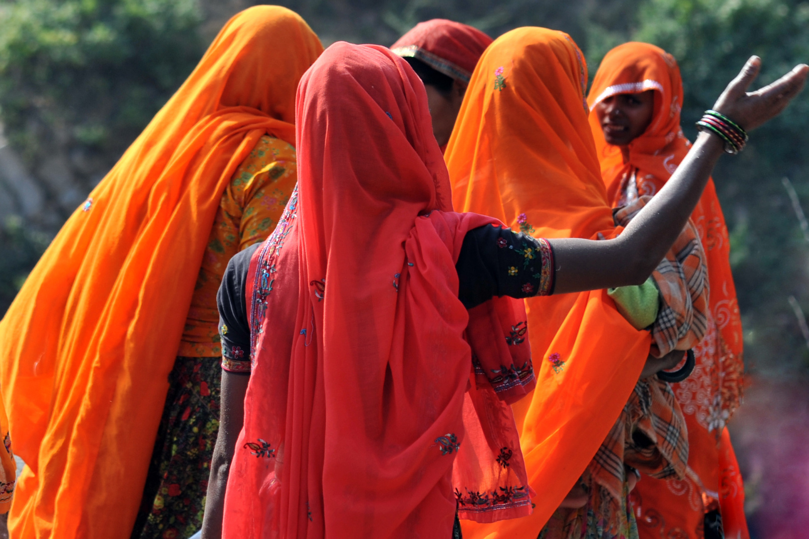 Frauen in Rajasthan Nr.1