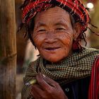 Frauen Portrait Myanmar Ethnische Gruppe Pa-O