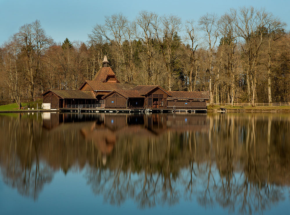 Frauenbadehaus auf den "Drei Weihern"