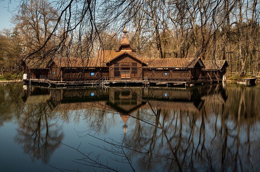 Frauenbadehaus auf den "Drei Weihern" II