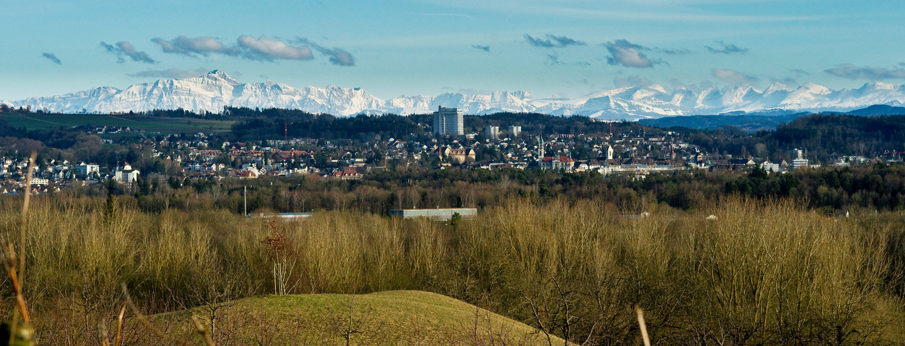 Frauenfeld direkt in den Bergen?