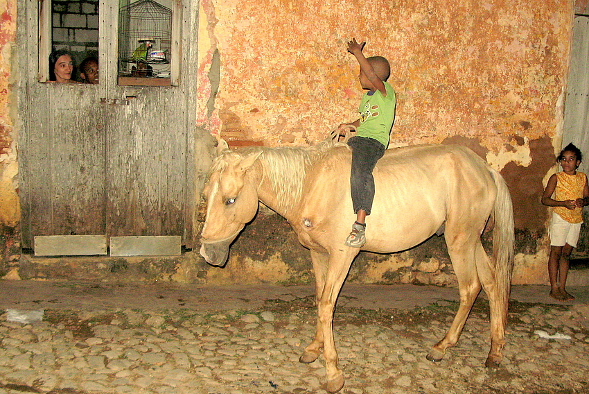 Frauenheld in Trinidad de Cuba