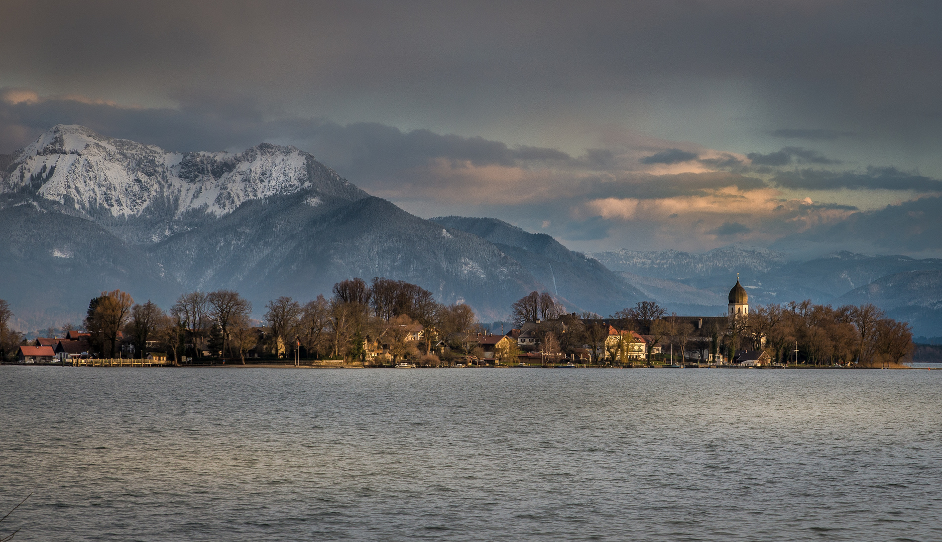 Fraueninsel Chiemsee Foto & Bild landschaft, berge, bach, fluss & see